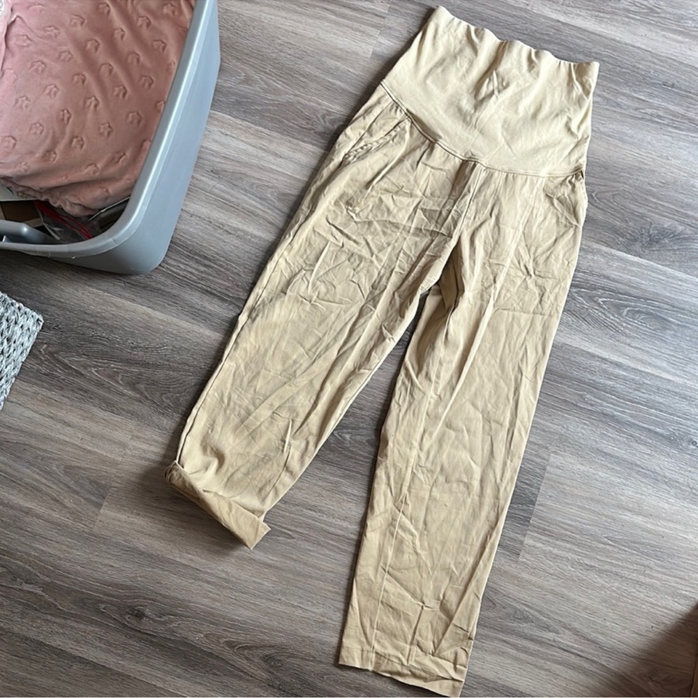 GAP Lightweight maternity khakis